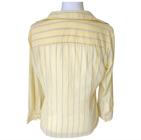 New York & Company Women's Collared Shirt, Front Button Down Closure, Si… - Picture 11 of 15